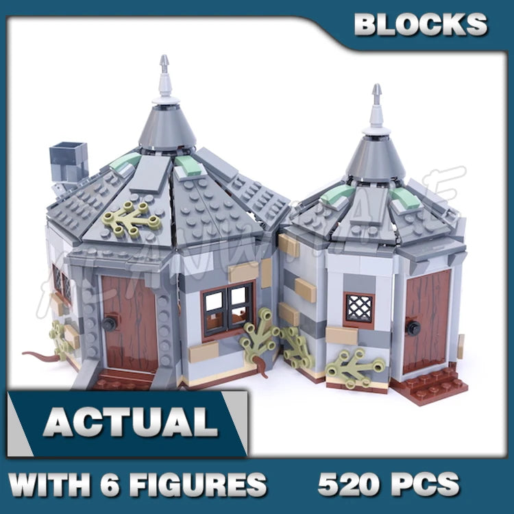 Cabana do Hagrid Blocos 520 Peças - Resgate Bicuço Harry Potter | Blockz