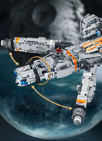 Caça Estelar Espacial Blocos 1020 Peças - Nave Interestelar DIY | Blockz