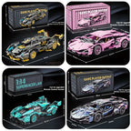 Carro de Corrida Tecnológico Blocos 1280 Peças - Modelo 1:14 | Blockz