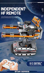 1298pcs City Remote Control Space Explorer Aviation Car Model Toys Building Blocks RC Vehicle Brick Set Toy For Children Gift