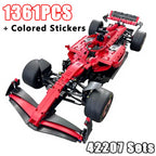 SF-24 RB20 Racing Car Blocos 1361/1639 Peças - Carro F1 Técnico | Blockz