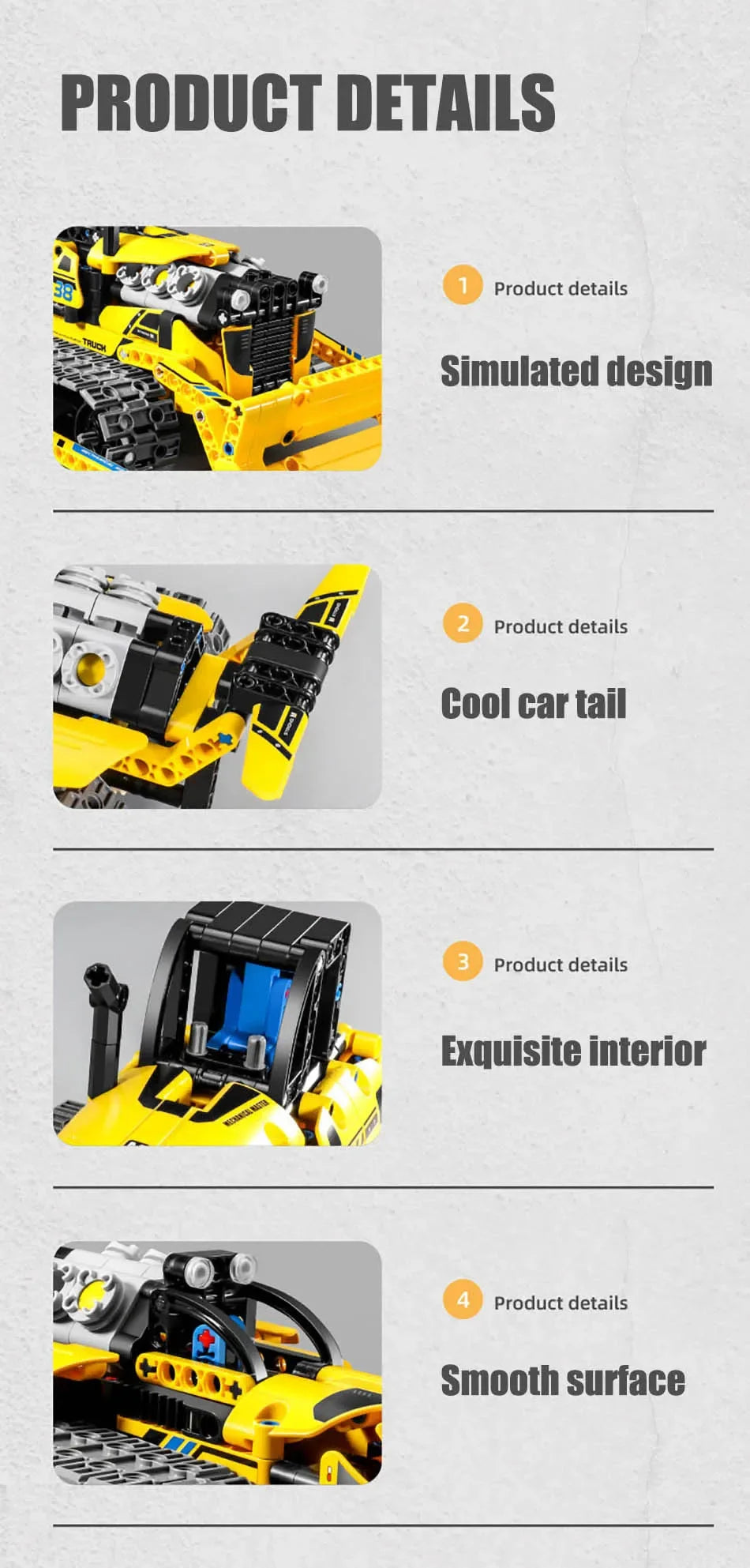 Technical 3 IN 1 City Engineering Car Excavator Bulldozer Transform RC Robot Model Building Blocks Bricks Toys For Children Gift