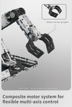 IN STOCK T2007 Technical Programming the Robotic Arm Building Blocks Bricks Assembling Model Toys for Boys Christmas Gifts Sets