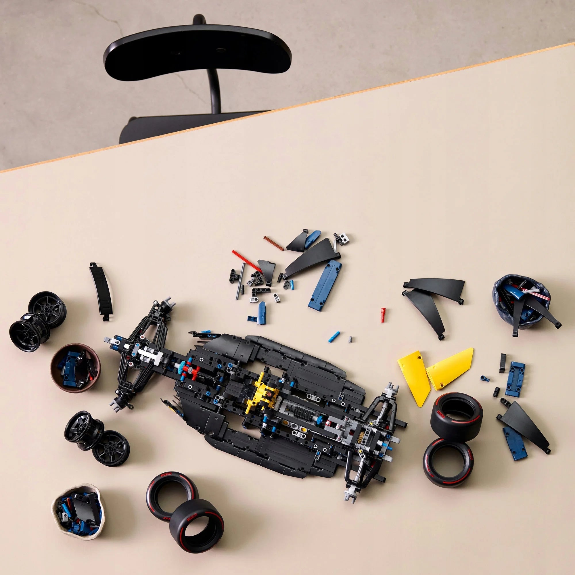 SF-24 RB20 Racing Car Blocos 1361/1639 Peças - Carro F1 Técnico | Blockz